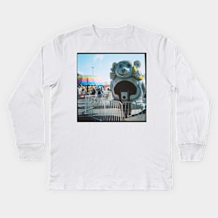 Monkey Ride - Minnesota State Fair - Diana 120mm Photograph Kids Long Sleeve T-Shirt